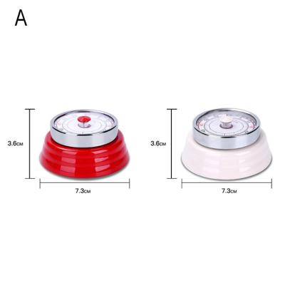 China Northern European Style Kitchen Accessories Digital Watches Stainless Steel Professional Magnetic Mechanical Timer for sale