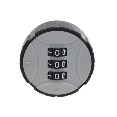 China Wide Application YH1214 3 Digits Round Combination Cam Lock Cabinet Lock Metal Steel Combination Lock for sale