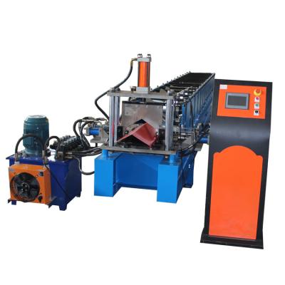 China Stores Ridge Roof Roll Forming Building Material Machine for sale