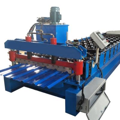 China Building Material Shops Roof Panel Coating Roll Forming Machine r Panel Roll Forming Machine for sale