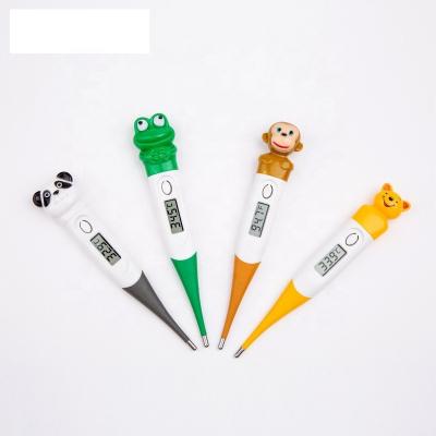 China Hot Sales ARMPIT Cartoon Electronic Digital Thermometer For Baby Soft Head Armpit Oral Home Thermometer for sale