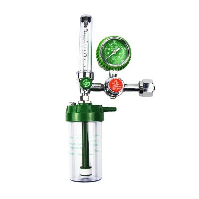 China Stable Hospital CE ISO Medical Oxygen Regulator With Flow Meter Oxygen Bullnose Pressure Regulator for sale