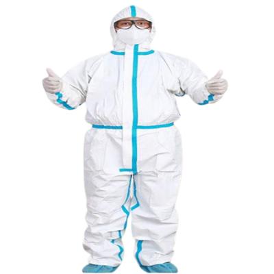 China High Quality Hospital Isolation Safety Protective PP Suit Medical Clothing for sale