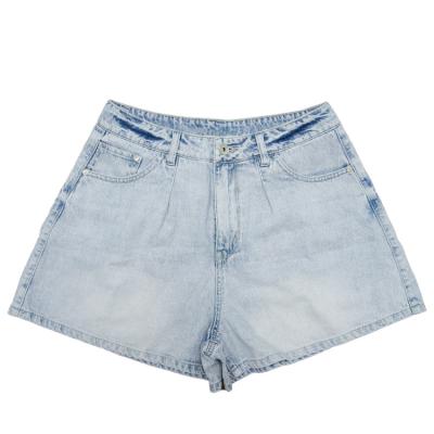 China OEM ODM Women Spring Denim Shorts 2023 QUICK DRY Cargo Denim Shorts Jean Shorts Women Custom Made for sale