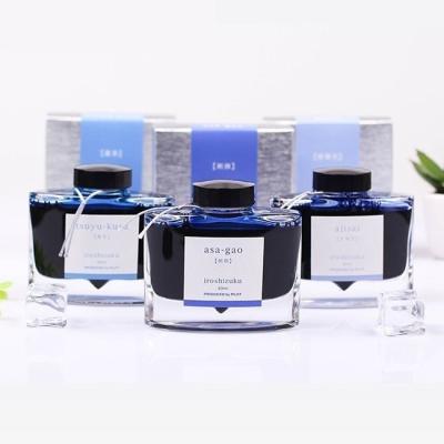 China - FOR STA-INK-50 Iroshizuku Color Shizuku Series PILOT Single Pen Ink 50ml Bottle with 24 Colors for sale