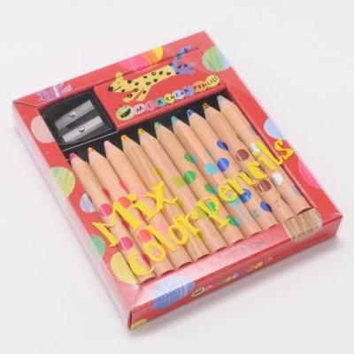 China FOR KOKUYO STA-KE-AC1 10 MIX two color pencil in batch with sharpener tool STA-KE-AC1 for sale