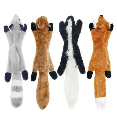 China Wholesale Cute Stocked Simulation Dog Animal Skin Shell Toy Pet Squeak Sound Plush Soft Toy for sale