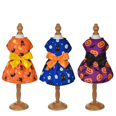 China Wholesale New Hot Sale Princess Stocked Pet Halloween Dress Christmas Pet Dress for sale