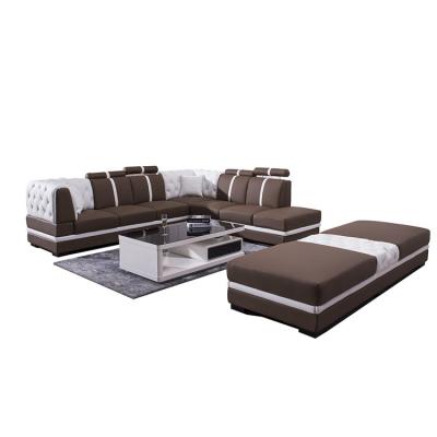 China L Shaped Designs Sofa Set Furniture from Supply Luxury Living Modular Room Manufacturer for sale