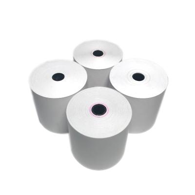 China Supermarket; office ; Store Factory Supply Non Heat Sensitive Paper Roll Free Sample Link Bill Paper Roll Cheapest 80mm x 50mm ATM Paper for sale