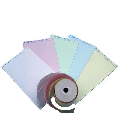 China 2ply 3py NCR Carbonless Copy Paper State Computer Paper Size 76*76/76*70/76*65/customized for sale