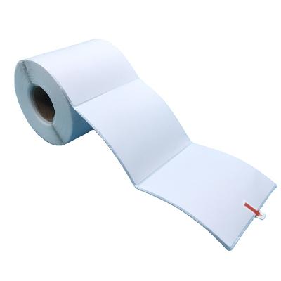 China Waterproof Thermal Paper Barcode Rolls Labels Self Adhesive Barcode Label Stickers for sale