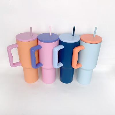 China American Style 2023 Hot Sale Double Wall H3.0 Tumbler with Handle and Straw 40oz Travel Tumbler Fit with Car Holder for sale