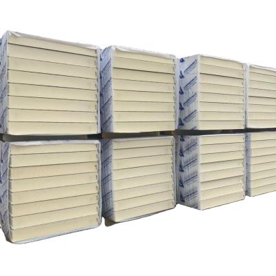 China Modern 50mm Polyurethane Sandwich 30mm Cold Room Panel 16mm PU Sandwich Panel for sale