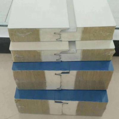 China Modern Chinese Supplier Hot Sale Rock Wool Panel Sandwich Panels Wall Panel for Farm House and Modern Prefab House for sale