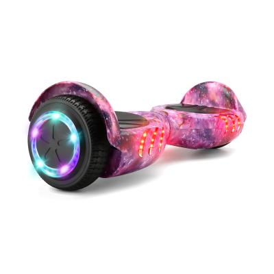 China Kid 6.5 Inch Wheels Smart Hover Board With Music Led Game Self Balance Scooter for sale