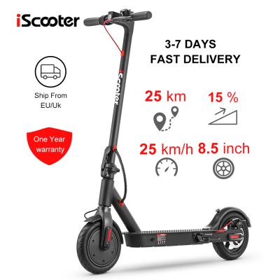 China Original Unisex Electric Scooters 7.5AH Battery Removable Kick Scooter 8.5 Inch 350w Motor 25KM Foldable Electric Chain for sale