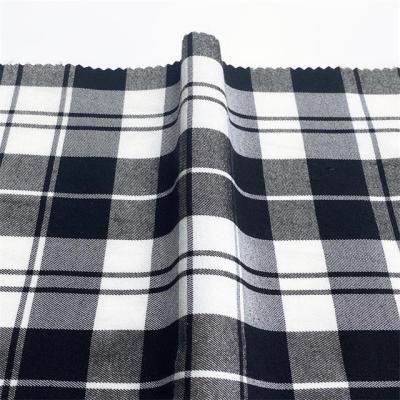 China Wholesale stretch sunplustex twill yarn dyed check bengaline polyester rayon spandex fabric for pants and gaiters for sale