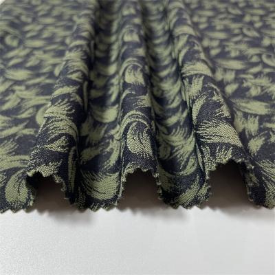 China Double faced stretch fabric Sunplustex woven spandex jacquard squishy nylon bengaline for gaiters and pant dresses for sale