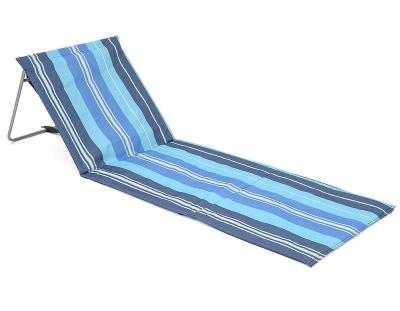 China Outdoor Plastic Recliner Beach Chair Low Beach Chair Beach Chair 600D Polyester With PVC Coated 210D Fabric for sale