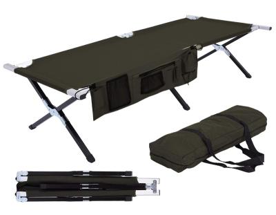 China Wholesale Lightweight Outdoor Portable Camping Bed Military Camp Foldable Bed for sale