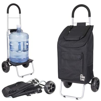 China Hot Sales Folding Trolley Shopping Bag With Wheels Luggage Trolley Portable Folding Foldable Shopping Trolley for sale