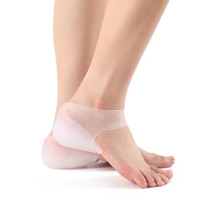 China Removable Invisible Inner Increased Heel Protector Shoe Latin Heel Protector Semi Cushioned Transparent Bionic Combination Heel Protectors For Shoes for sale