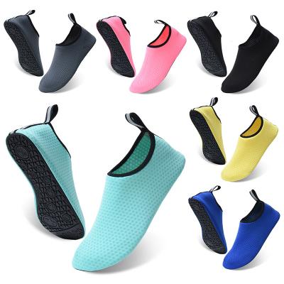 China New Anti-odor outdoor beach shoes uphill wading shoes water shoes factory wholesale women and men couple fashion BLACK summer trend mesh for sale