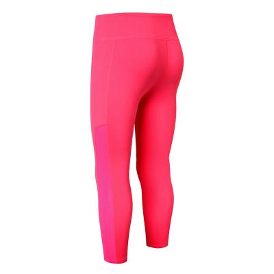 China 2021 hot sale hot pink color breathable solid leggings work out leggings yoga pants for sale