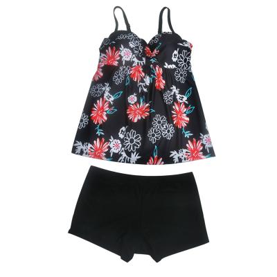 China Printed swimsuit with breathable elegant charm. hot sale fashion two piece swimsuit for sale