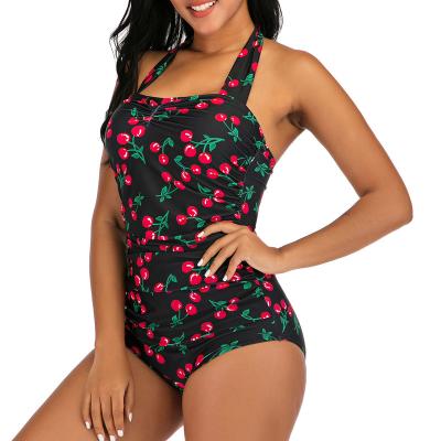 China Hot Selling One Piece Swimsuit Breathable Printed Custom Swimsuit Swimwear Sexy Bikini for sale