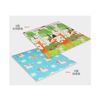 China Modern Waterproof Folding Sit Pad Children Carpet Play Mat Baby Crawling Suppliers for sale