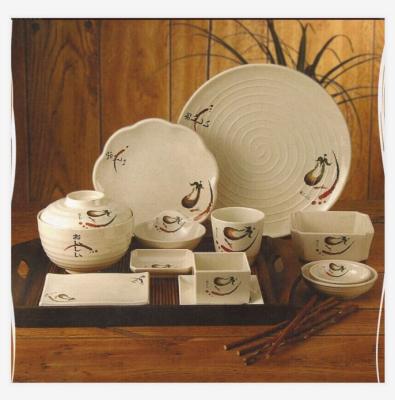 中国 Shatterproof Melamine Wares Sushi Plates Dinner Set Melamine Dinner Set 販売のため