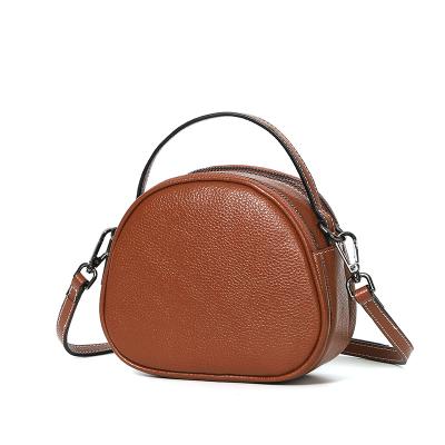 China Korean Version Of New Vintage Women's Messenger Small Round Bag All-match Personality for sale