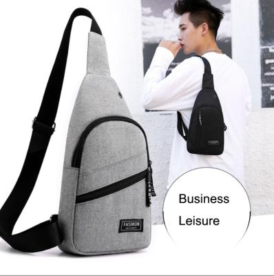 China With USB Chest Waterproof Sports Bags For Men Shoulder Reflective With USB Charging Cross - Body for sale