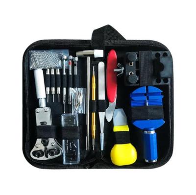 China For Repairing Professional 147 PCS Watch Repair Tool Kit, Screwdriver Kit With Carrying Case Watch Opener Repair for sale