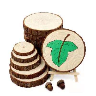 China China DIY arts and craft natural log slices circles for sale