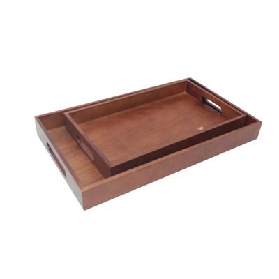 China Professional Manufacturer Food Customized Color Wooden Serving Board Tray Customized Size Wooden Serving Board for sale