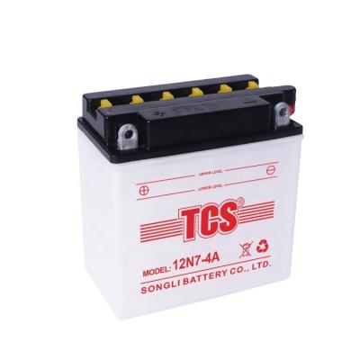 China 12n7-3a Motorcycle Dry Charged Motorcycle Battery for sale