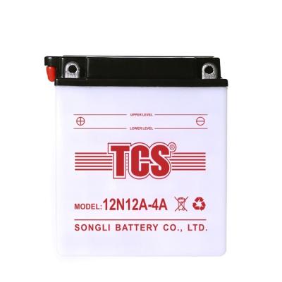 China Wholesale Motorcycle Factory Price 12v12ah Motorcycle Battery For Electric Motorcycle Spare Part for sale