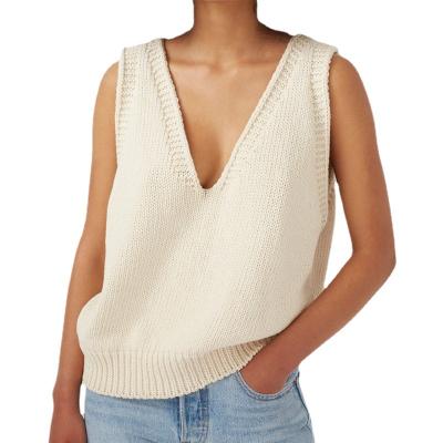 China 2021 Autumn New Breathable Winter Fashion Knitted Warm Pink Women's Sweater Women's Sweater Oversized Vest for sale