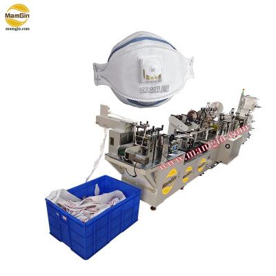 China PPE Shanghai Head Strap Nose Foam Exhalation Valve Fish Mask Production Line for sale