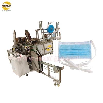 China Full Automatic PPE Tie On Surgical Face Mask Making Machine for sale