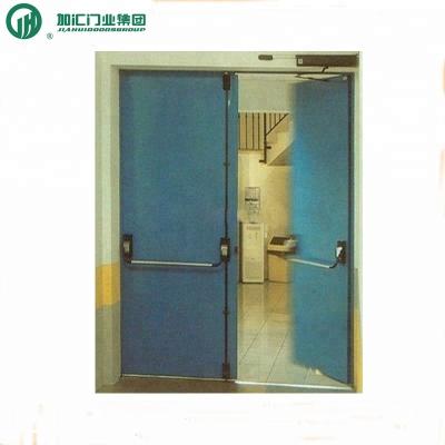 China JIAHUI DOORS Intertek Industrial 120 Mins WHHI/BS/EN Rated Wood Fire Listed/Steel Hotel Doors for sale