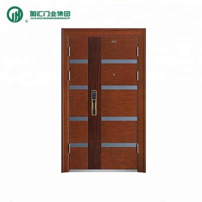 China JIAHUI SWING GATES:monther and wire gate modern design security steel security door for sale