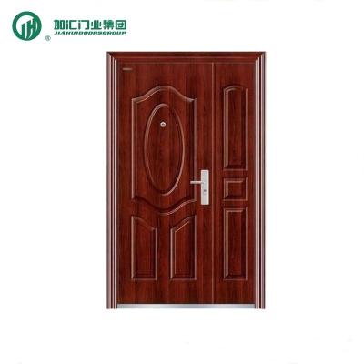 China SWING JIAHUI DOORS: Latest design popular single-leaf entrance residential steel security door for sale