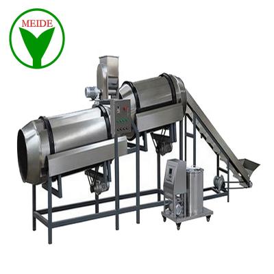 China Factory Continuous Drum Coating Seasoning Potato Chips Seasoning Machine For Potato Chips for sale