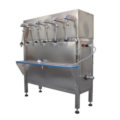 China Food Beverage Multi Heads 6 Nozzles Liquid Juice White Wine Filling Machine for sale