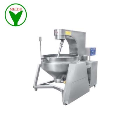 China Vegetable Processing Plant Industrial Electric Heating Mixer Planetary Stirring Cooking Machine for sale