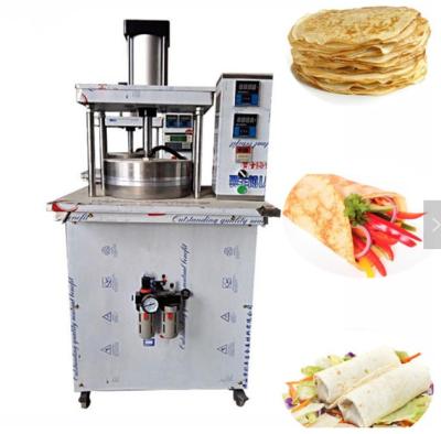 China Automatic Industrial Flat Tortilla Pancake Maker Bread Tortilla Pressing Making Machine for sale